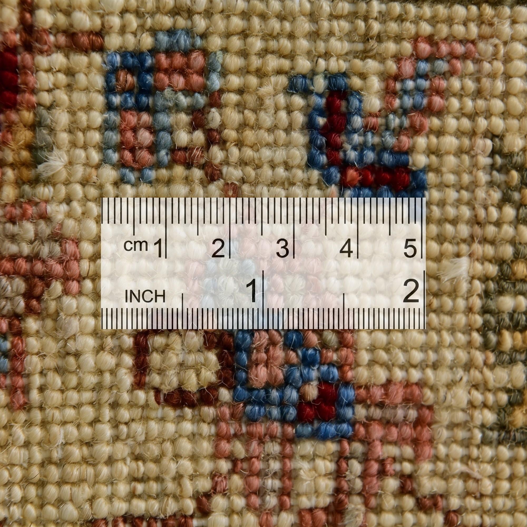 2' 9 x 10' 5 Hand Knotted Peshawar Ziegler Runner Rug