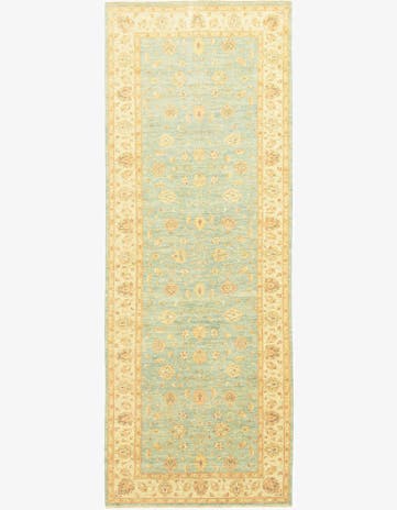 6' x 16' Hand Knotted Peshawar Ziegler Runner Rug
