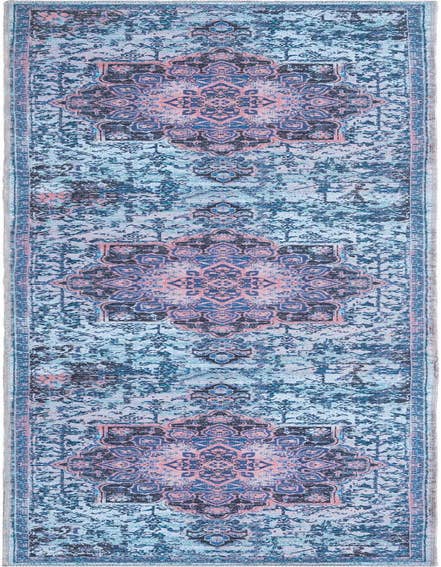 Detail image of 2' 7 x 12' Washable Renaissance Runner Rug