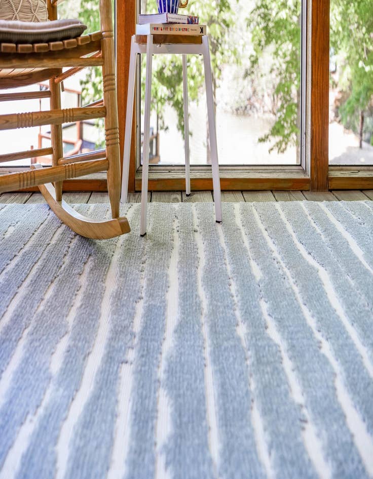 Detail image of 2' x 6' Easy-Clean Sabrina Soto Ola Indoor / Outdoor Runner Rug