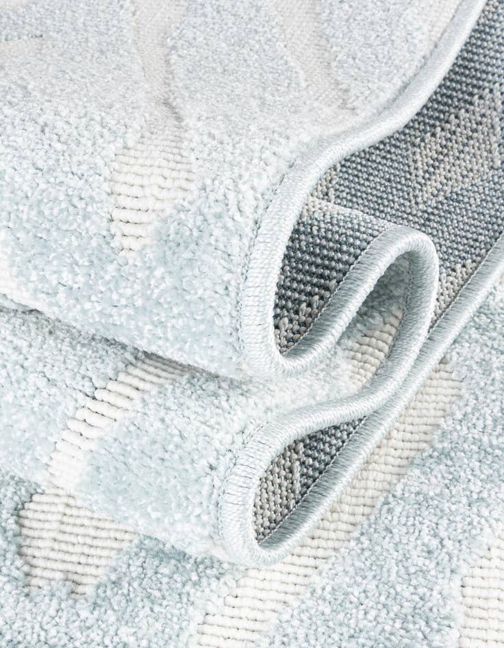 Detail image of 2' x 6' Easy-Clean Sabrina Soto Ella Indoor / Outdoor Runner Rug
