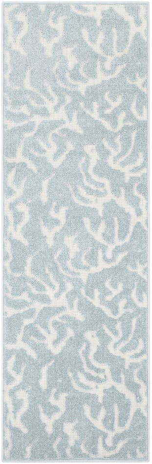 Detail image of 2' x 6' Easy-Clean Sabrina Soto Indoor / Outdoor Runner Rug