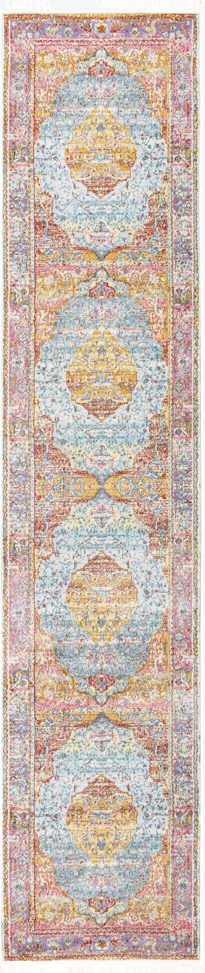 2' 7 x 12' Santiago Runner Rug