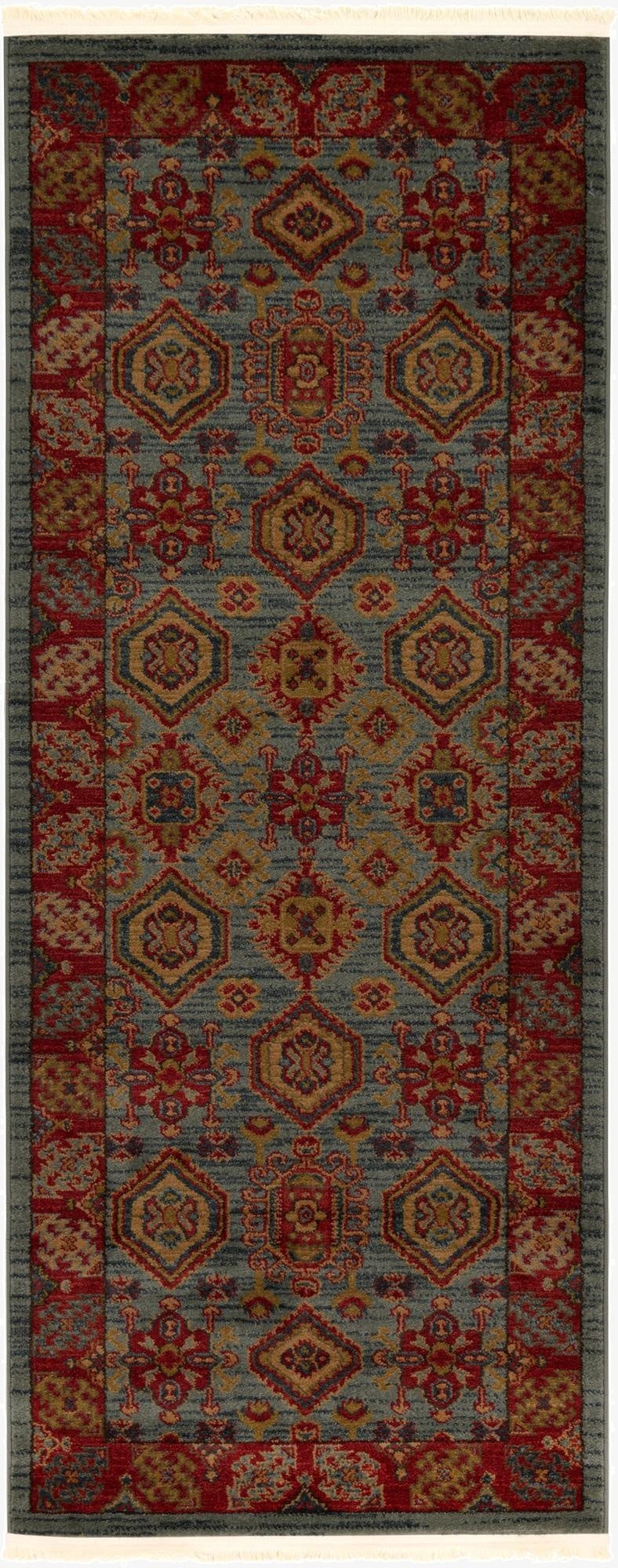 80cm x 215cm Serapi Runner Rug