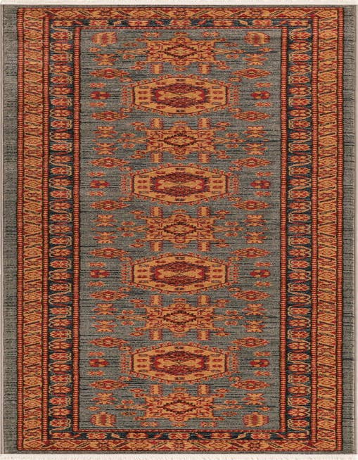 Detail image of 2' 7 x 10' Serapi Runner Rug