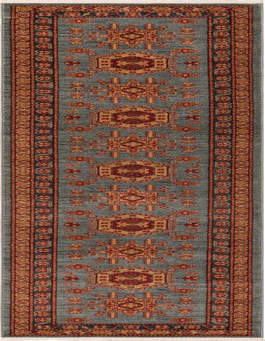 Detail image of 2' 7 x 13' Serapi Runner Rug