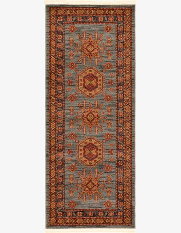 2' 7 x 7' Serapi Runner Rug