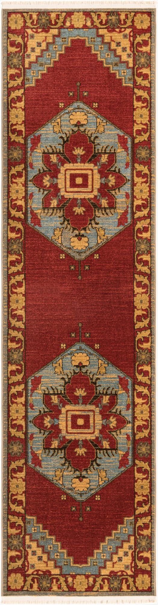 2' 7 x 10' Serapi Runner Rug