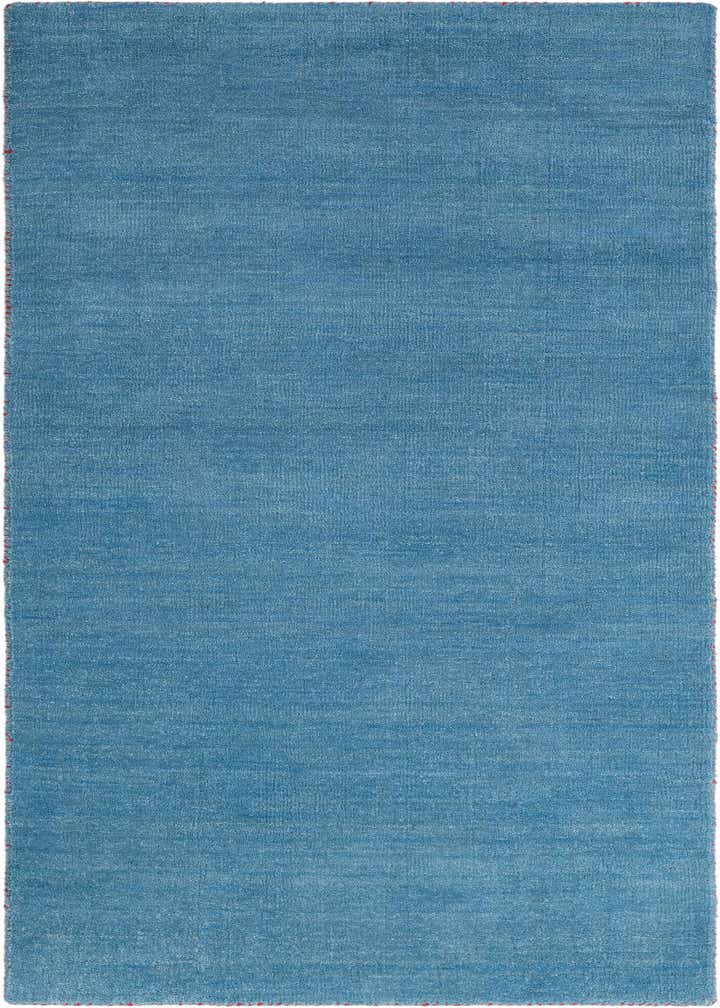 2' 7 x 6' 7 Solid Gabbeh Wool Runner Rug