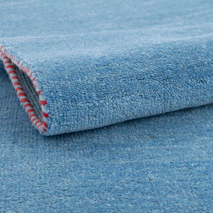 2' 7 x 6' 7 Solid Gabbeh Wool Runner Rug