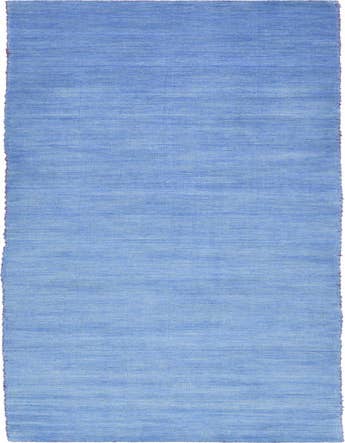 Detail image of 2' 7 x 16' 5 Hand Knotted Solid Gabbeh Wool Runner Rug