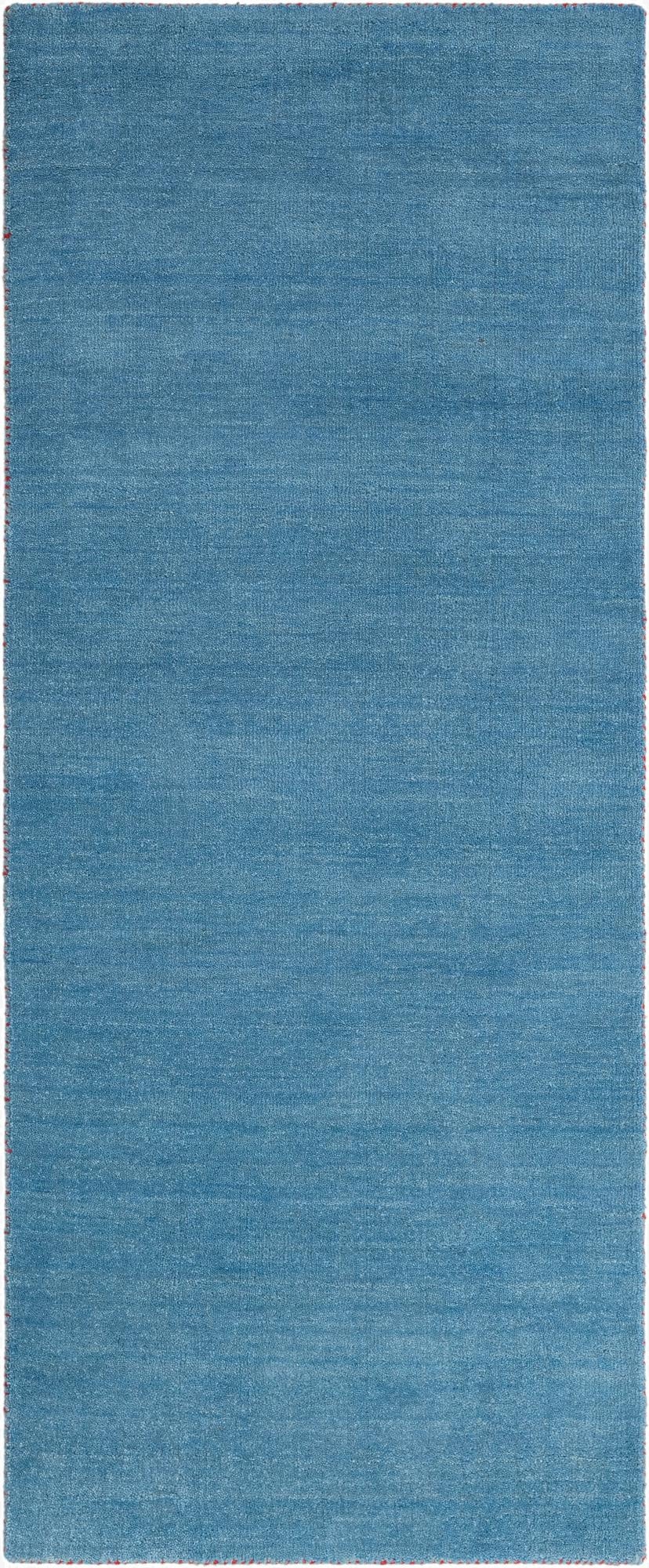 2' 7 x 6' 7 Solid Gabbeh Wool Runner Rug