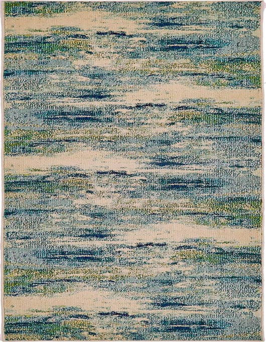 Detail image of 2' 7 x 10' Washable Spectrum Runner Rug