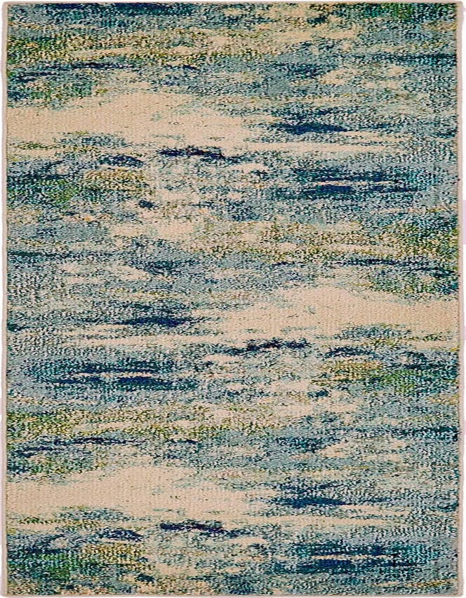 Detail image of 2' 2 x 6' 9 Washable Spectrum Runner Rug