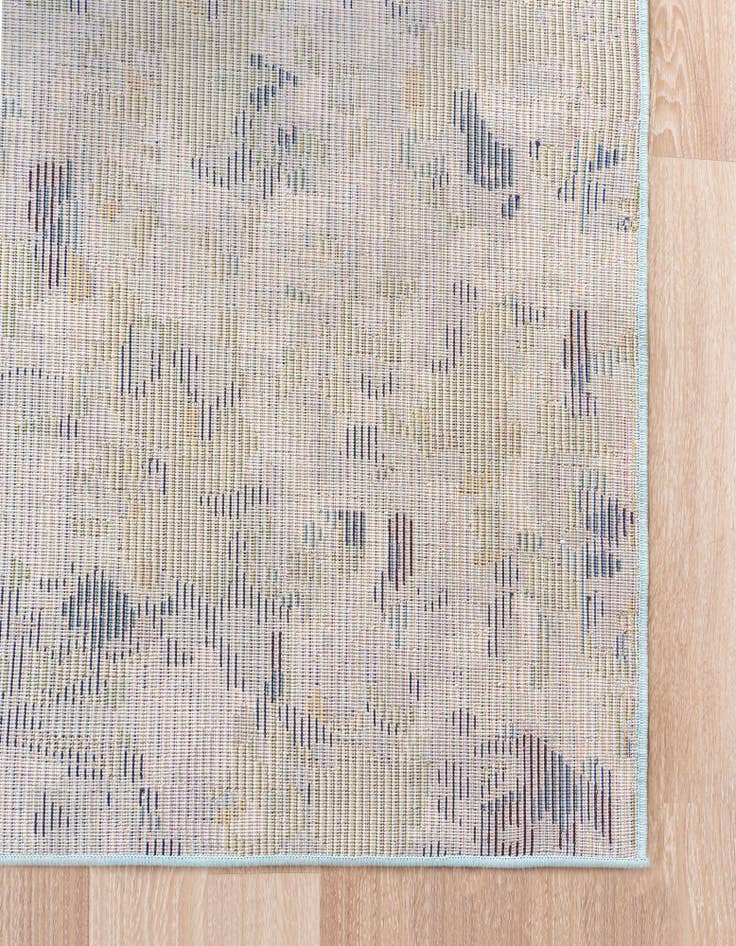 Detail image of 2' 7 x 10'  Washable Spectrum Runner Rug