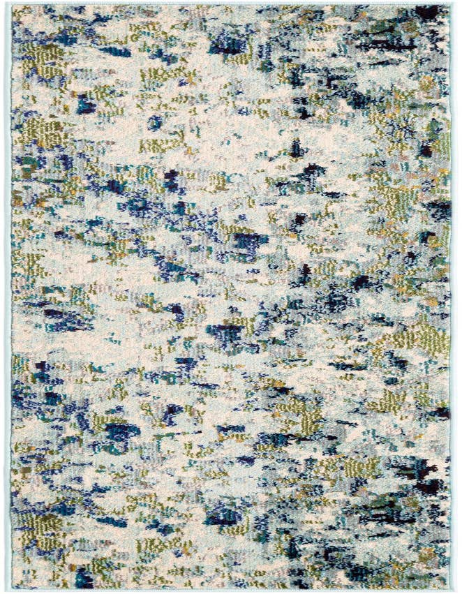 Detail image of 2' 2 x 6' Washable Spectrum Runner Rug