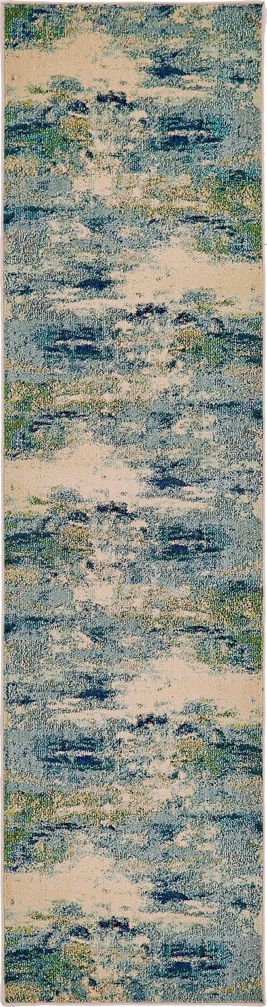 2' 7 x 10'  Washable Spectrum Runner Rug