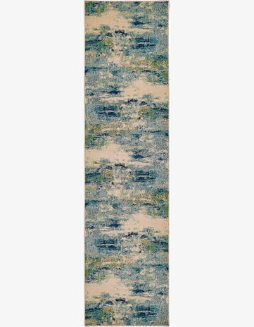 2' 7 x 10' Washable Spectrum Runner Rug