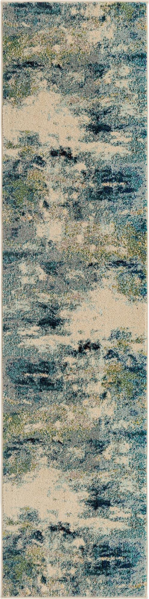 2' x 8'  Washable Spectrum Runner Rug