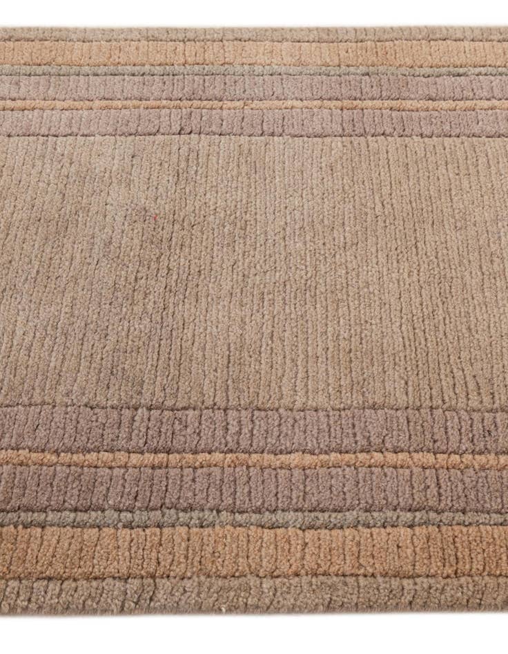 Detail image of 2' 1 x 3' 11 Hand Knotted Tibet Wool Runner Rug