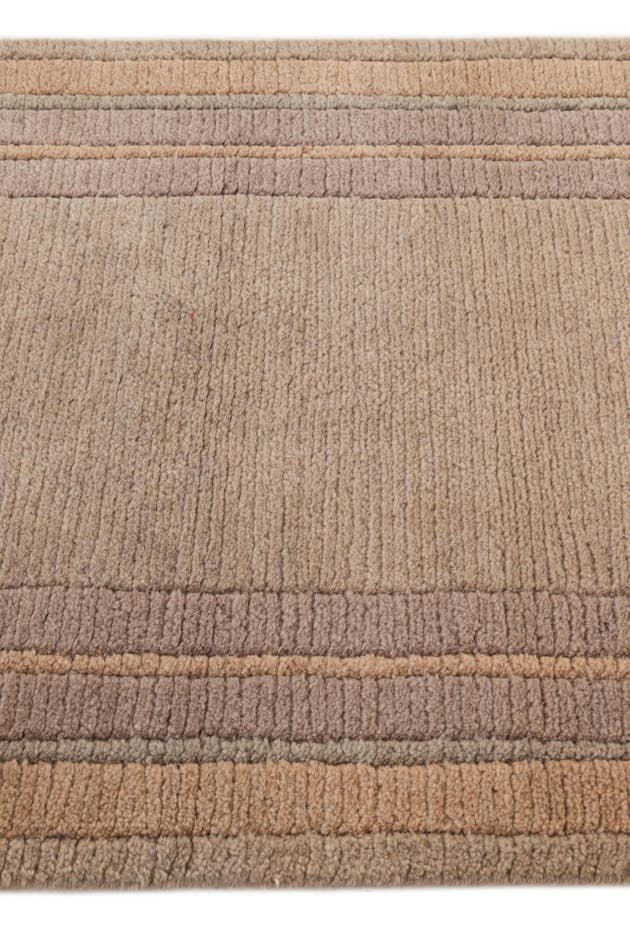 Detail image of 2' 1 x 3' 11 Hand Knotted Tibet Wool Runner Rug