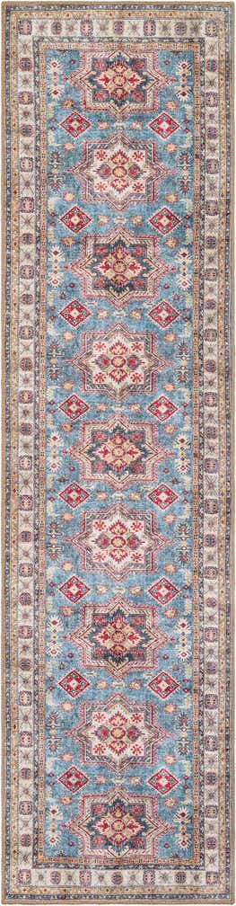 2' 7 x 10' Washable Timeless Runner Rug
