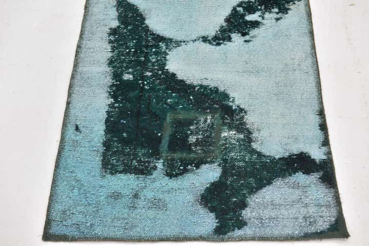 2' 2 x 8' 8 Hand Knotted Ultra Vintage Persian Wool Runner Rug