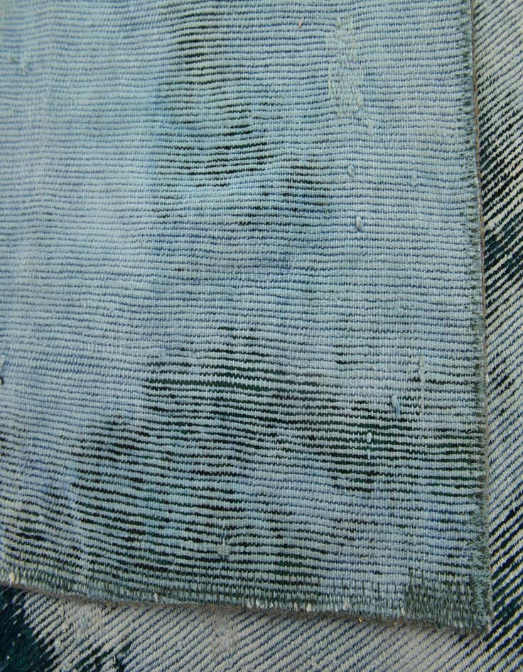 Detail image of 2' 7 x 8'  Hand Knotted Ultra Vintage Persian Wool Runner Rug