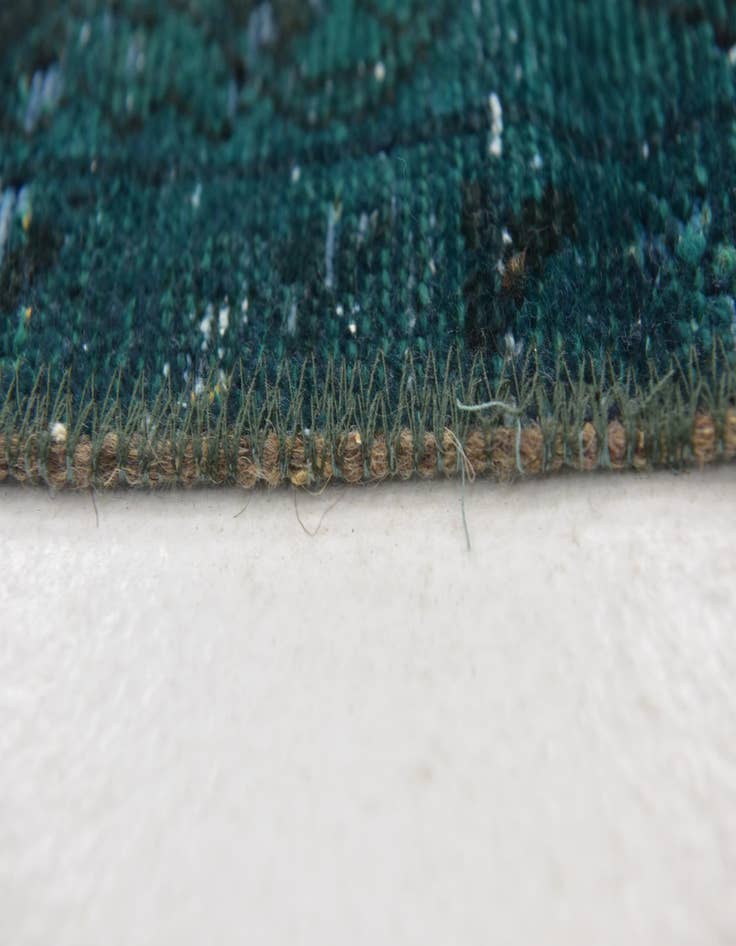 Detail image of 2' 7 x 8'  Hand Knotted Ultra Vintage Persian Wool Runner Rug