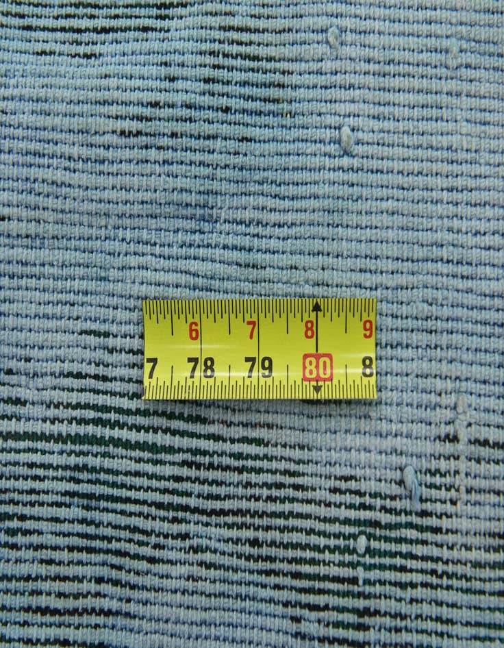 Detail image of 2' 7 x 8'  Hand Knotted Ultra Vintage Persian Wool Runner Rug