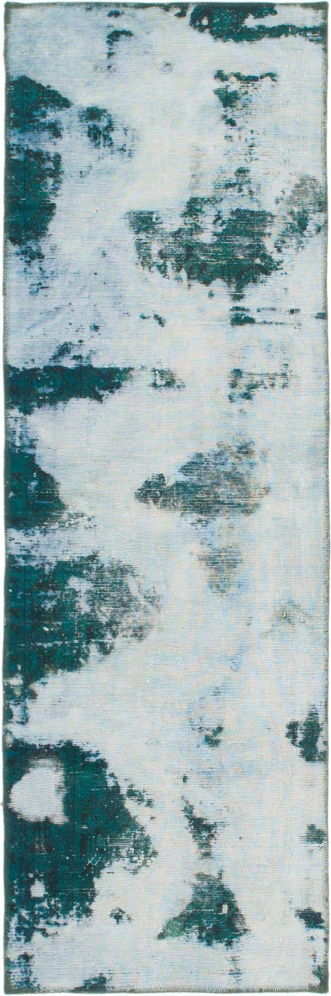 2' 7 x 8' Hand Knotted Ultra Vintage Persian Wool Runner Rug