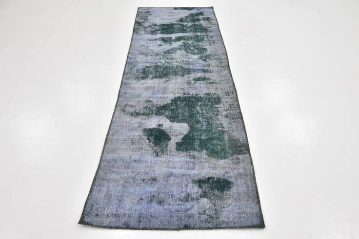 Detail image of 2' 9 x 8' 10 Hand Knotted Ultra Vintage Persian Wool Runner Rug