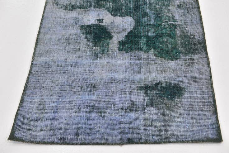 Detail image of 2' 9 x 8' 10 Hand Knotted Ultra Vintage Persian Wool Runner Rug