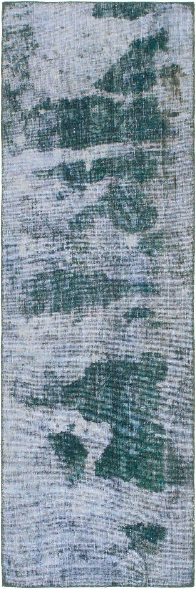2' 9 x 8' 10 Hand Knotted Ultra Vintage Persian Wool Runner Rug