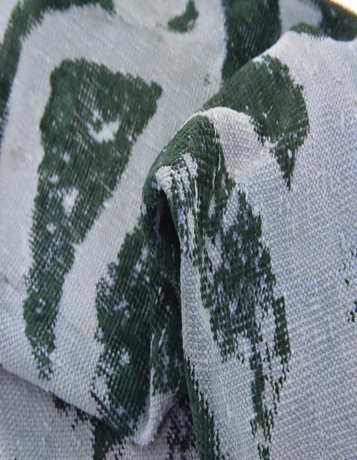 Detail image of 4' 6 x 8' 8  Hand Knotted Ultra Vintage Persian Wool Runner Rug