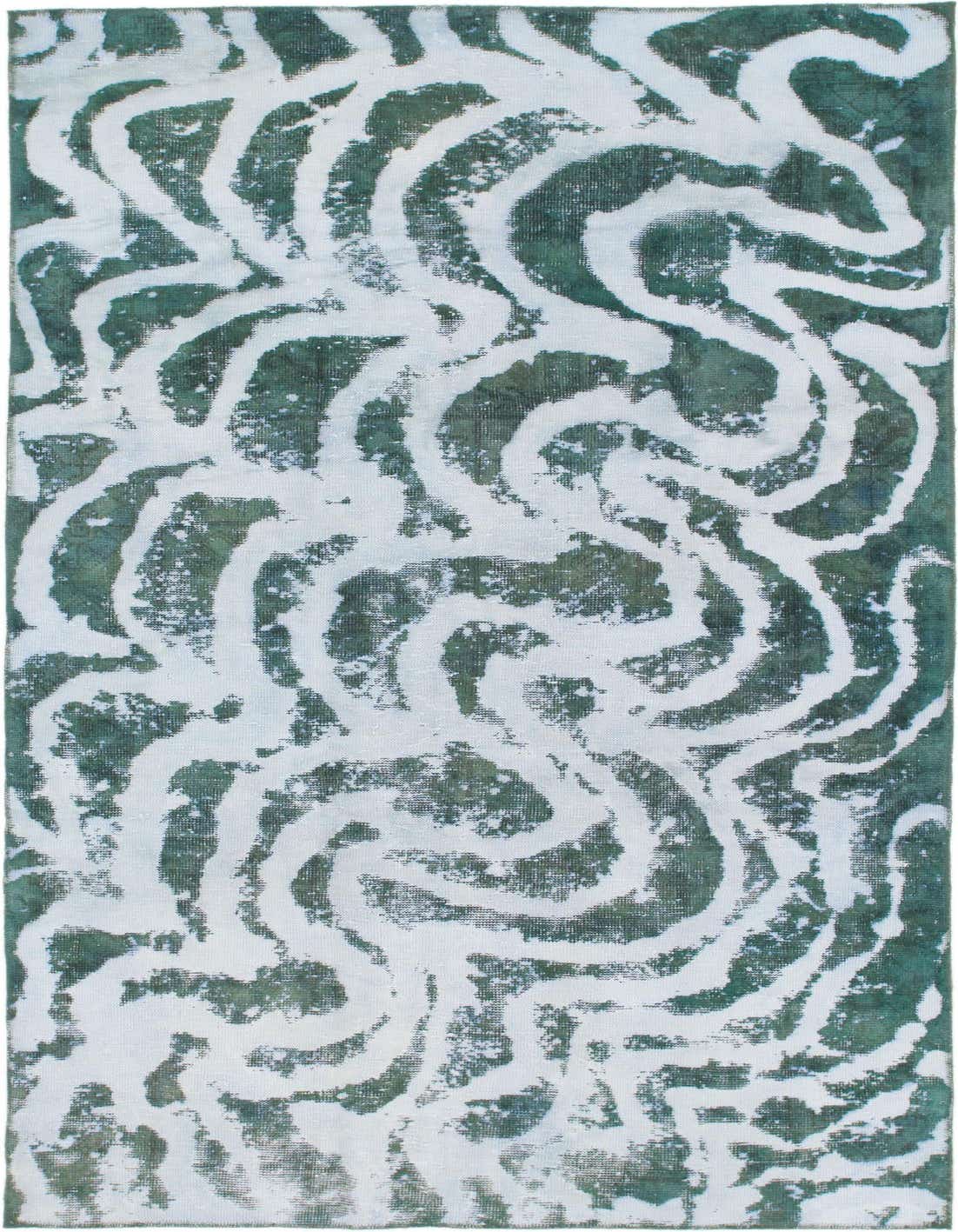 Primary image 4' 6 x 8' 8  Hand Knotted Ultra Vintage Persian Wool Runner Rug