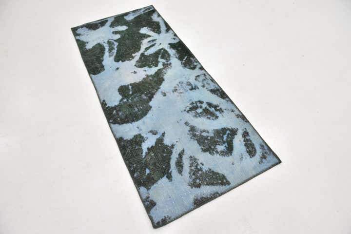 2' 7 x 6' Hand Knotted Ultra Vintage Persian Wool Runner Rug