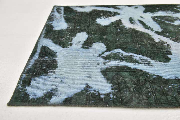 2' 7 x 6' Hand Knotted Ultra Vintage Persian Wool Runner Rug