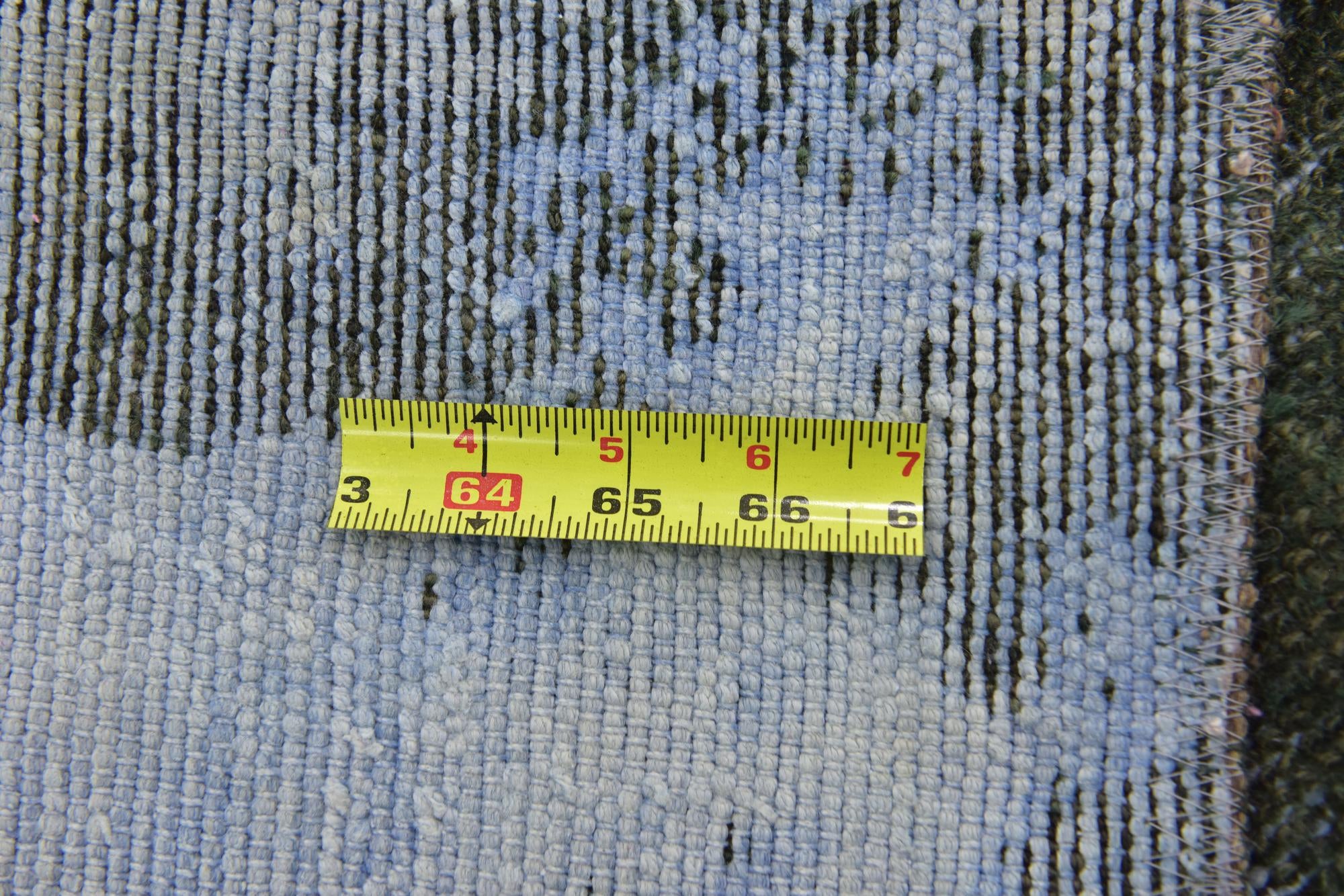 2' 7 x 6' Hand Knotted Ultra Vintage Persian Wool Runner Rug