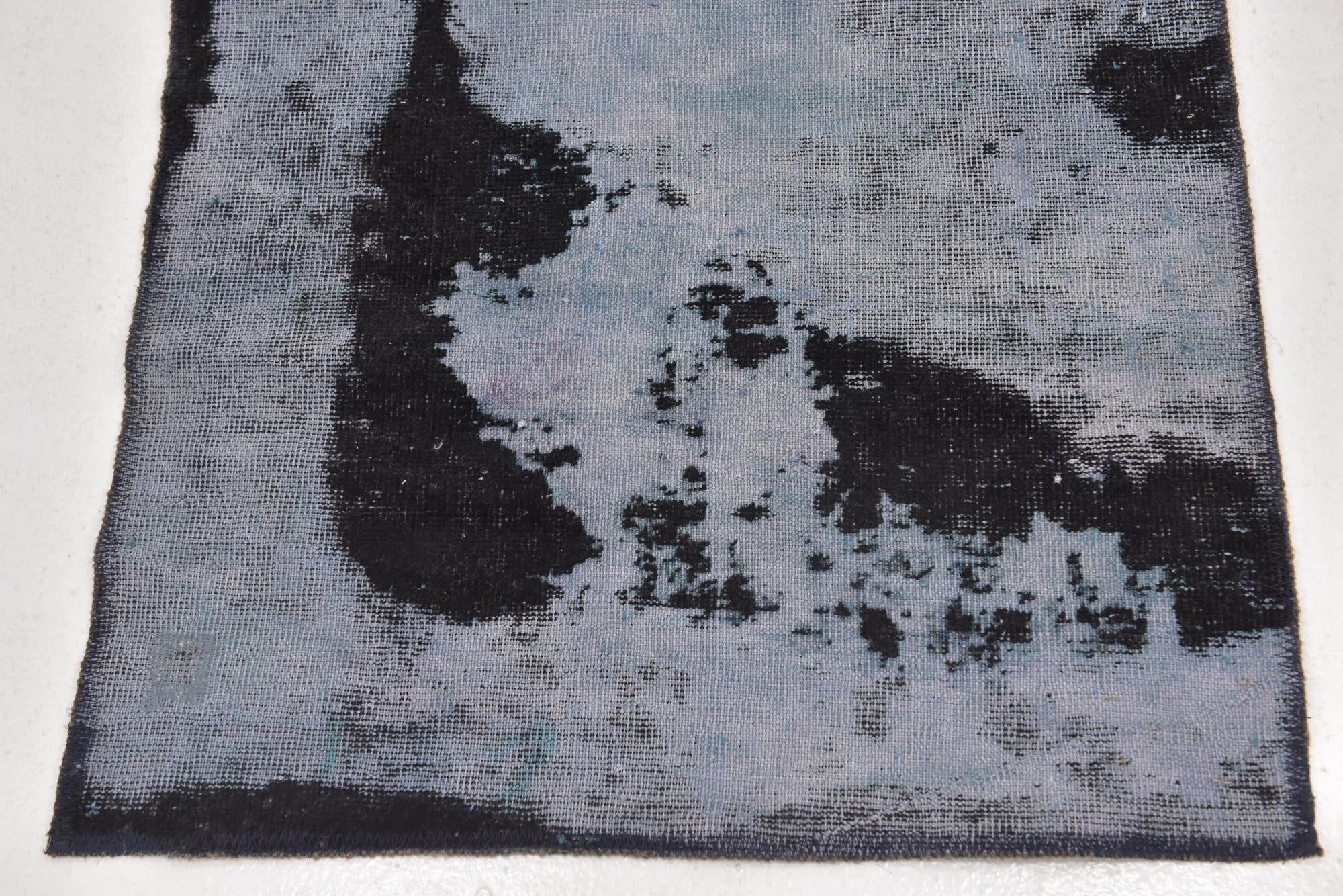 2' 7 x 9' Hand Knotted Ultra Vintage Persian Wool Runner Rug