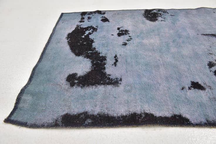 Detail image of 2' 7 x 9' Hand Knotted Ultra Vintage Persian Wool Runner Rug