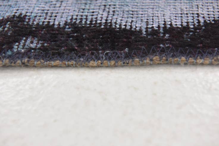 Detail image of 2' 7 x 9' Hand Knotted Ultra Vintage Persian Wool Runner Rug