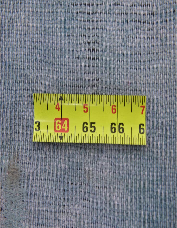 Detail image of 2' 7 x 9'  Hand Knotted Ultra Vintage Persian Wool Runner Rug