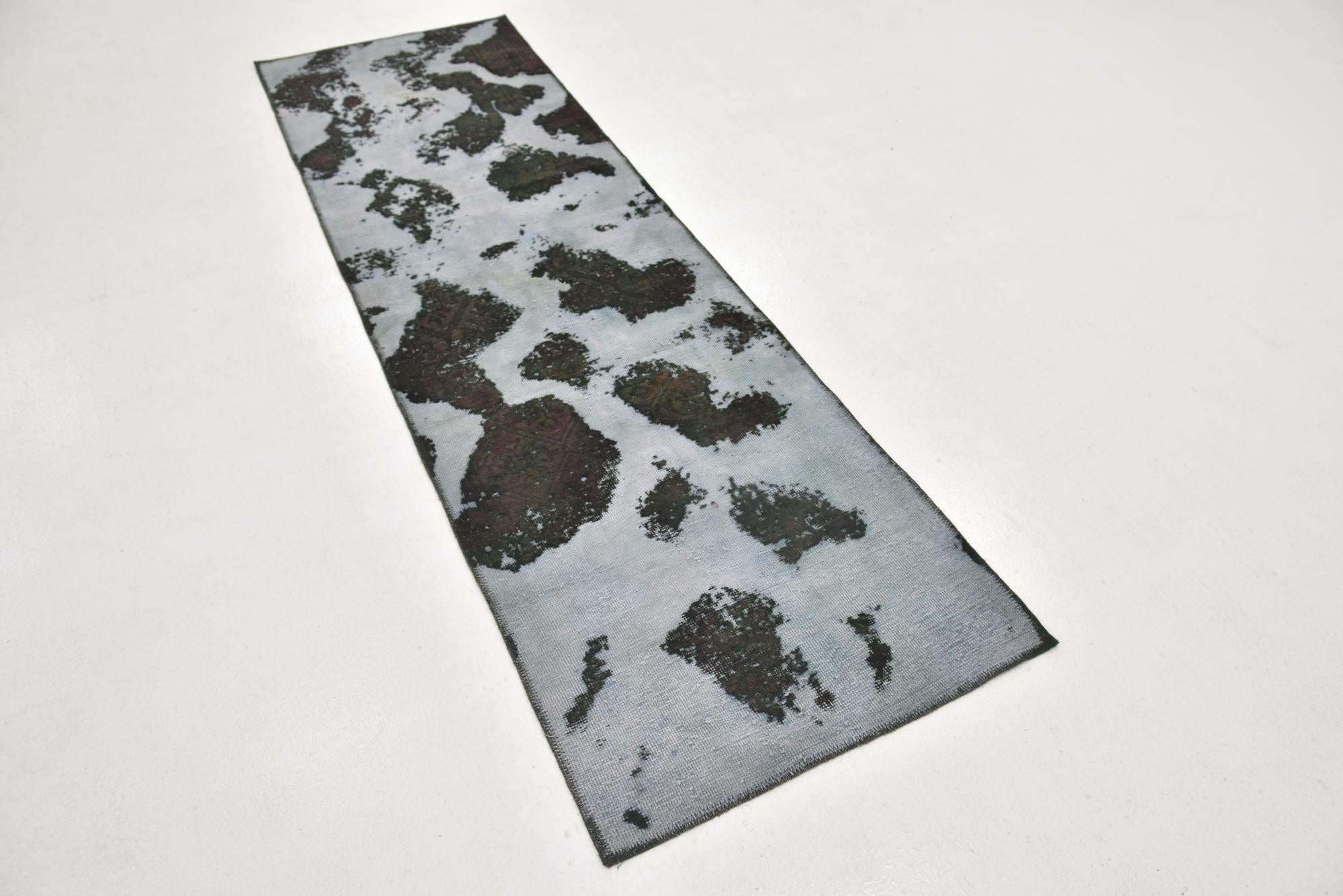 2' 4 x 7' 10 Hand Knotted Ultra Vintage Persian Wool Runner Rug