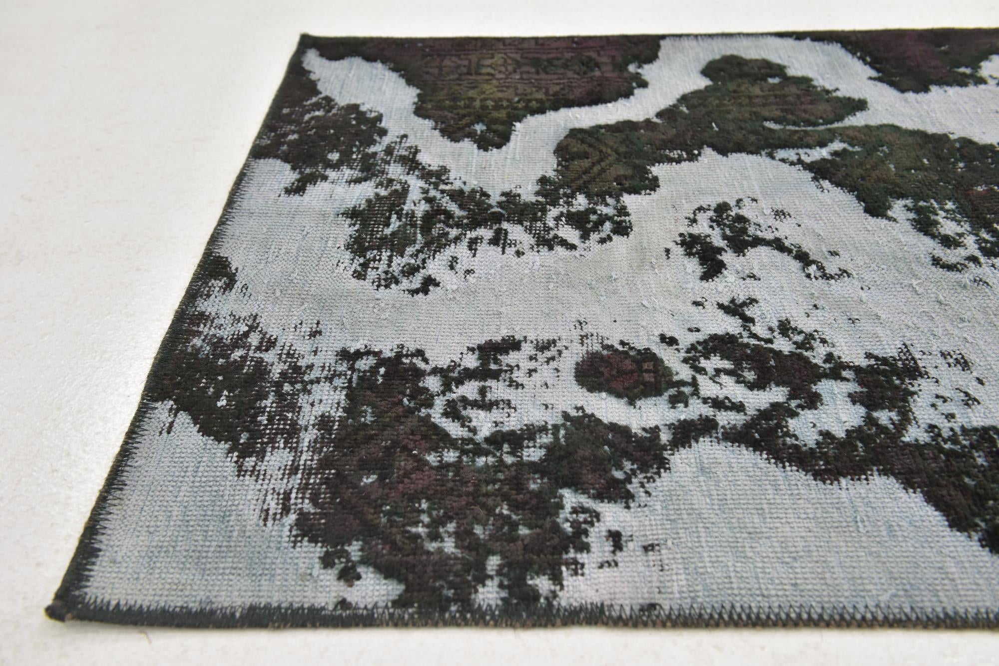 2' 4 x 7' 10 Hand Knotted Ultra Vintage Persian Wool Runner Rug