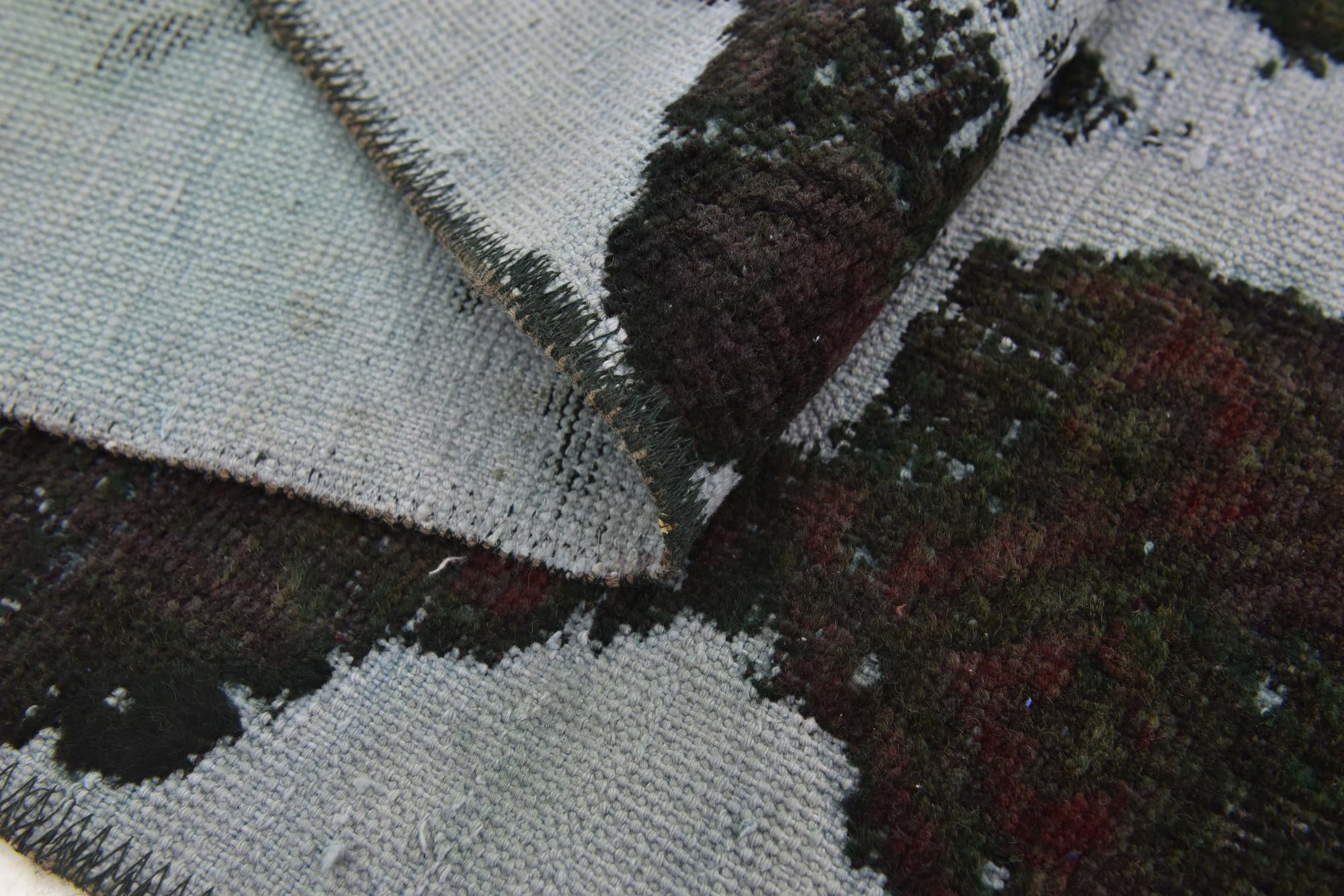 2' 4 x 7' 10 Hand Knotted Ultra Vintage Persian Wool Runner Rug