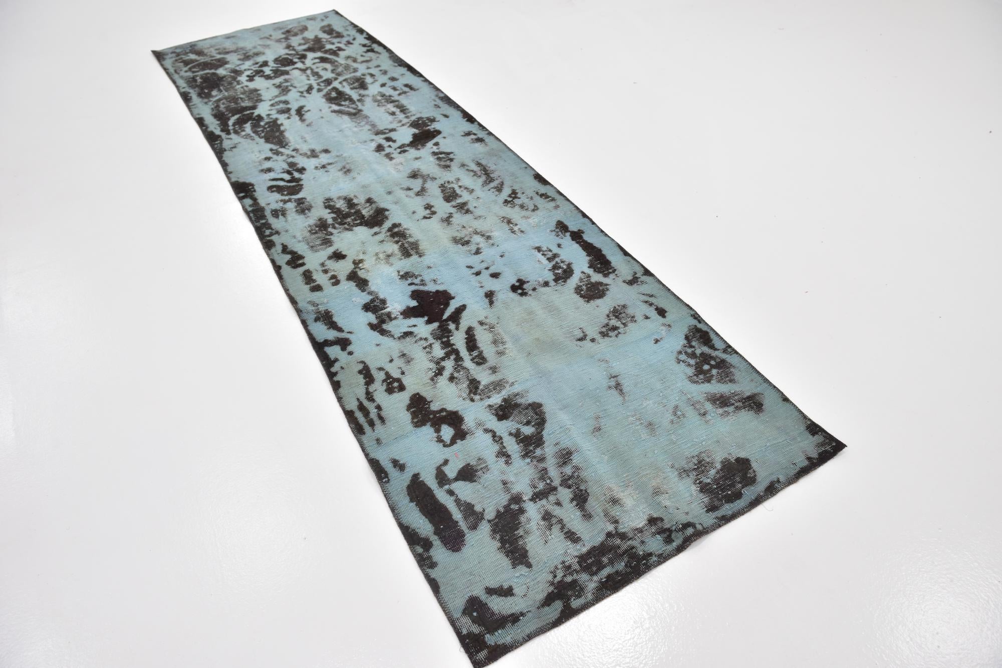 3' x 10' 8 Hand Knotted Ultra Vintage Persian Wool Runner Rug