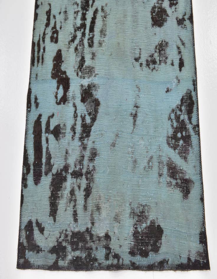 Detail image of 3' x 10' 8  Hand Knotted Ultra Vintage Persian Wool Runner Rug