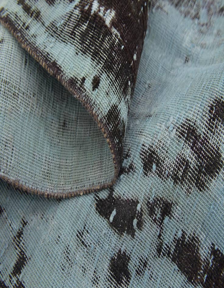 Detail image of 3' x 10' 8  Hand Knotted Ultra Vintage Persian Wool Runner Rug