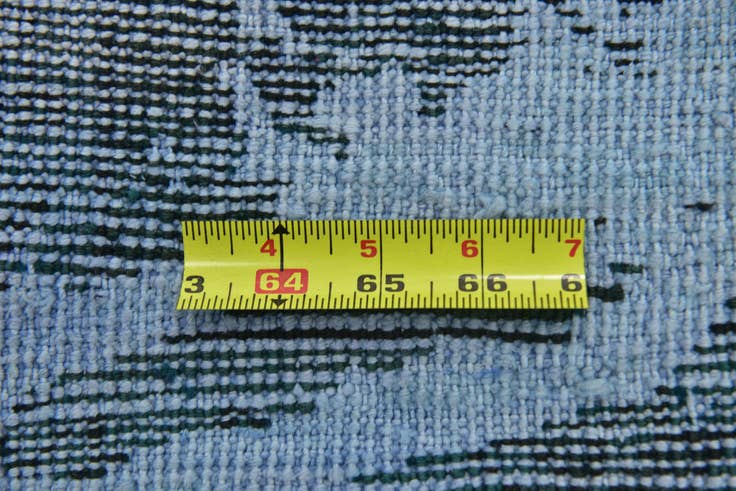 Detail image of 3' x 8' 4 Hand Knotted Ultra Vintage Persian Wool Runner Rug